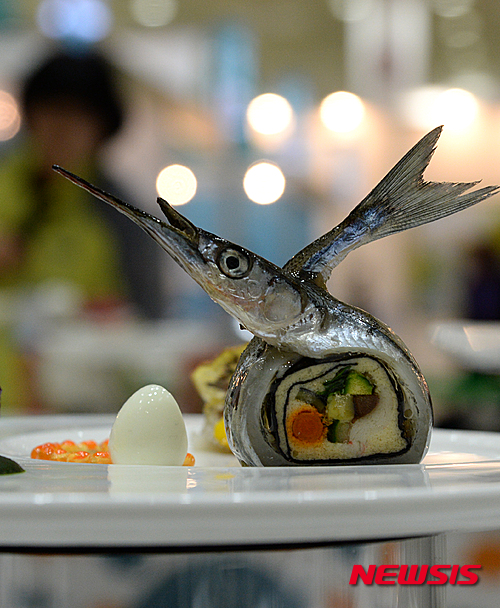 【韓国】2015年ソウル水産食品展示会が開催　インパクト大の海鮮料理はいかが？[4/15]