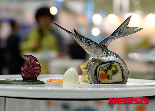 【韓国】2015年ソウル水産食品展示会が開催　インパクト大の海鮮料理はいかが？[4/15]