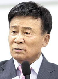 ▲金元雄・光復会長