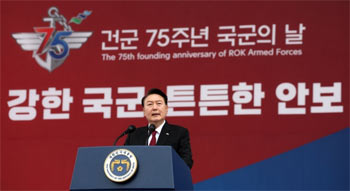 尹大統領「北が核を使用すれば韓米同盟の圧倒的対応で北政権を終息させる」
