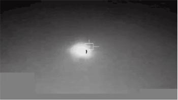 ▲打ち上げから2分で空中爆発した北朝鮮の軍事偵察衛星（写真＝韓国軍合同参謀本部） 