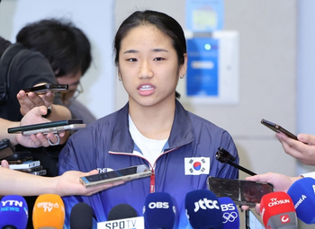 ▲2024年パリ五輪バドミントン女子シングルスで金メダルを獲得した安洗塋（アン・セヨン）。写真＝news 1