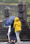 梅雨入りで風雨強まる　／済州